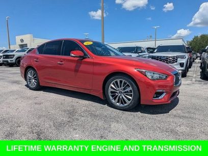 Used 2023 INFINITI Q50 Luxe w/ Cargo Package