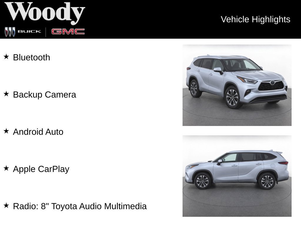 Used 2024 Toyota Highlander XLE FWD image 3