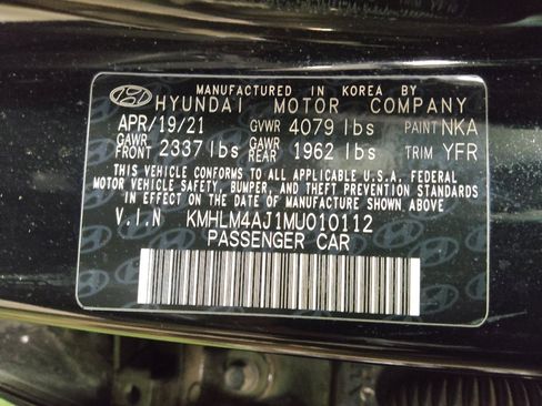 Used 2021 Hyundai Elantra Blue image 33