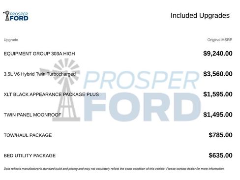 Used 2024 Ford F150 XLT w/ Equipment Group 303A High image 3