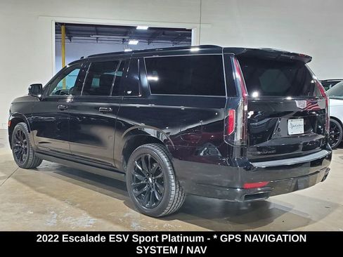 Used 2022 Cadillac Escalade ESV Sport Platinum w/ LPO, ONYX Package AWD/4WD image 11