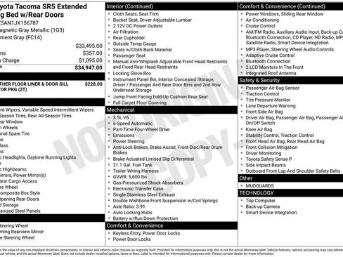 Used 2018 Toyota Tacoma SR5 image 3