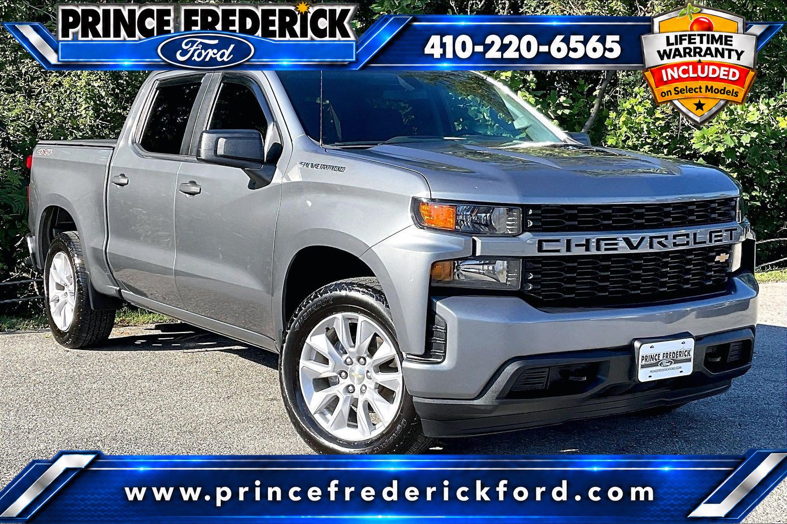 Used 2021 Chevrolet Silverado 1500 Custom AWD/4WD image 1