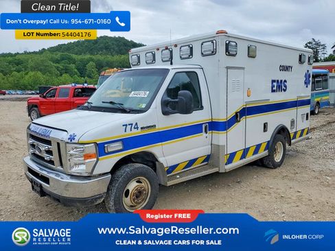Used 2018 Ford E-350 and Econoline 350 Super Duty w/ Ambulance Prep Package RWD image 1