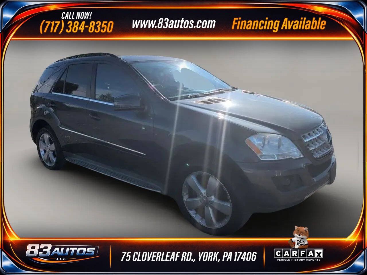 Used 2011 Mercedes-Benz ML 350 4MATIC image 1