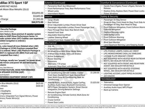 Certified 2022 Cadillac XT5 Sportv image 28
