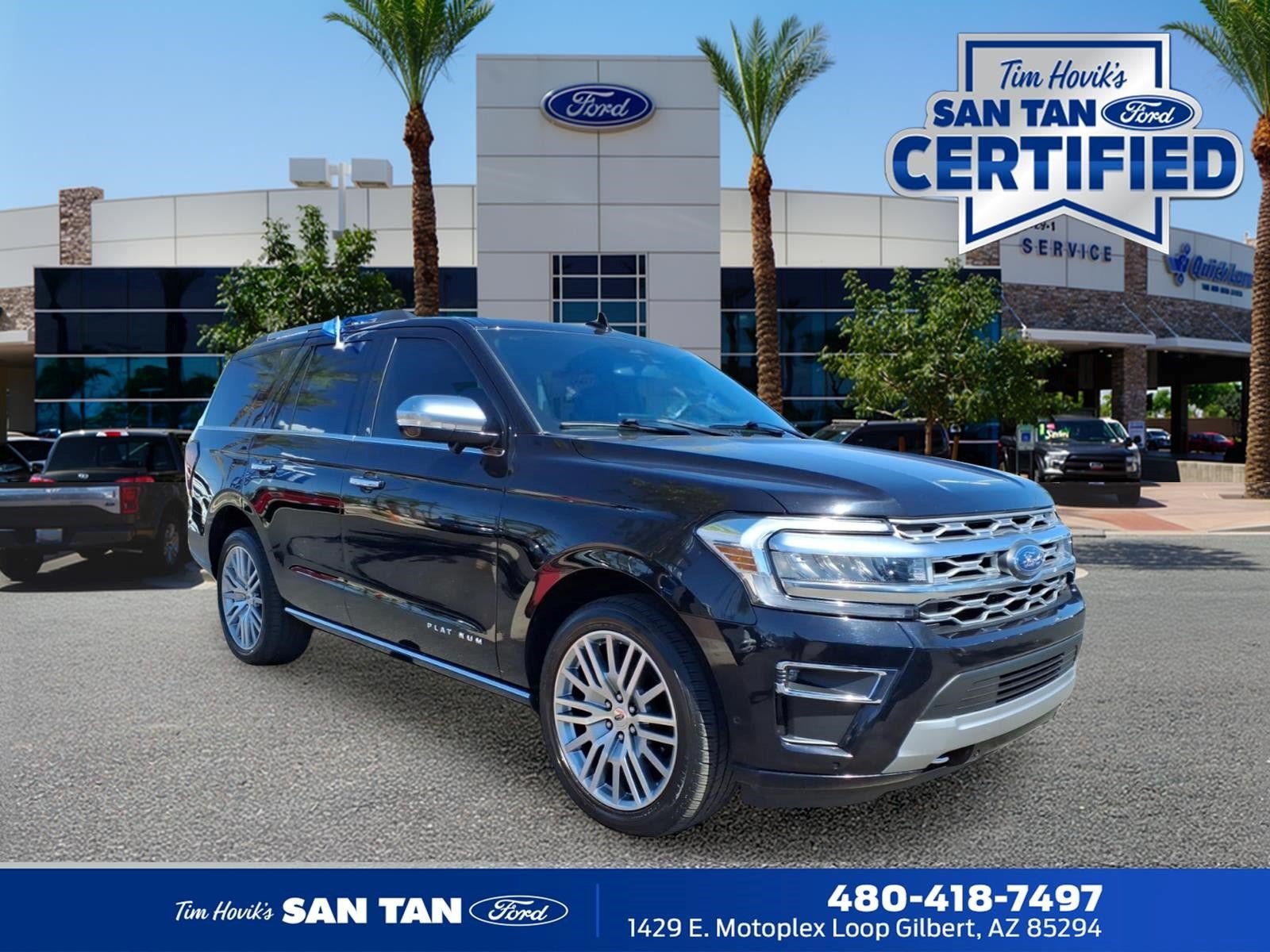 Certified 2024 Ford Expedition Platinum AWD/4WD image 1