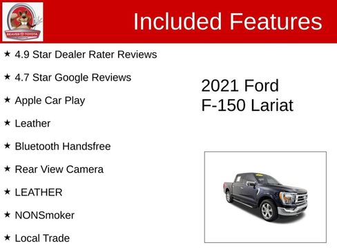 Used 2021 Ford F150 Lariat AWD/4WD image 4