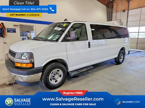 Used 2019 Chevrolet Express 3500 LT w/ LT Preferred Equipment Group RWD image 1