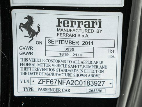 Used 2012 Ferrari 458 Italia Coupe image 18