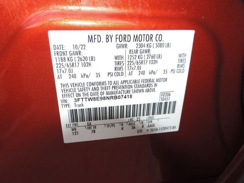 Used 2022 Ford Maverick XLT FWD image 13