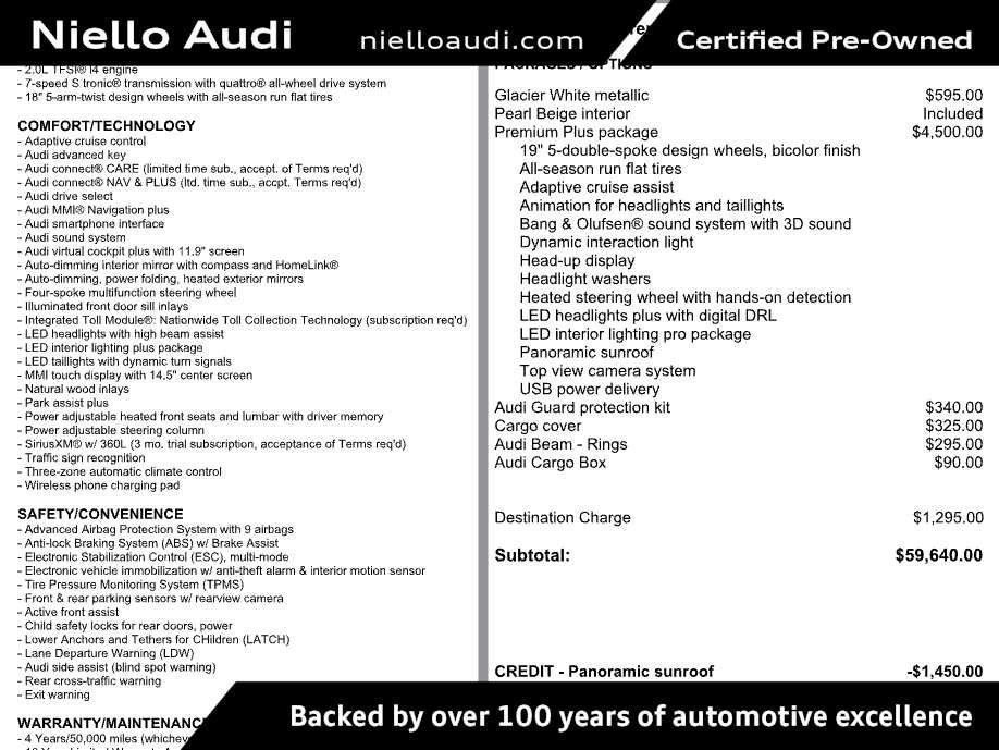 Used 2025 Audi Q5 Premium Plus AWD/4WD image 1