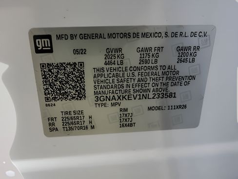 Used 2022 Chevrolet Equinox LT FWD image 27
