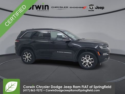 Certified 2025 Jeep Grand Cherokee Limited w/ Luxury Tech Group II AWD/4WD image 1