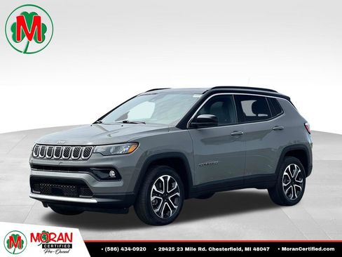 Used 2023 Jeep Compass Limited w/ Sun and Sound Group AWD/4WD image 1