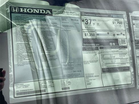 New 2026 Honda CR-V Sport-L image 35