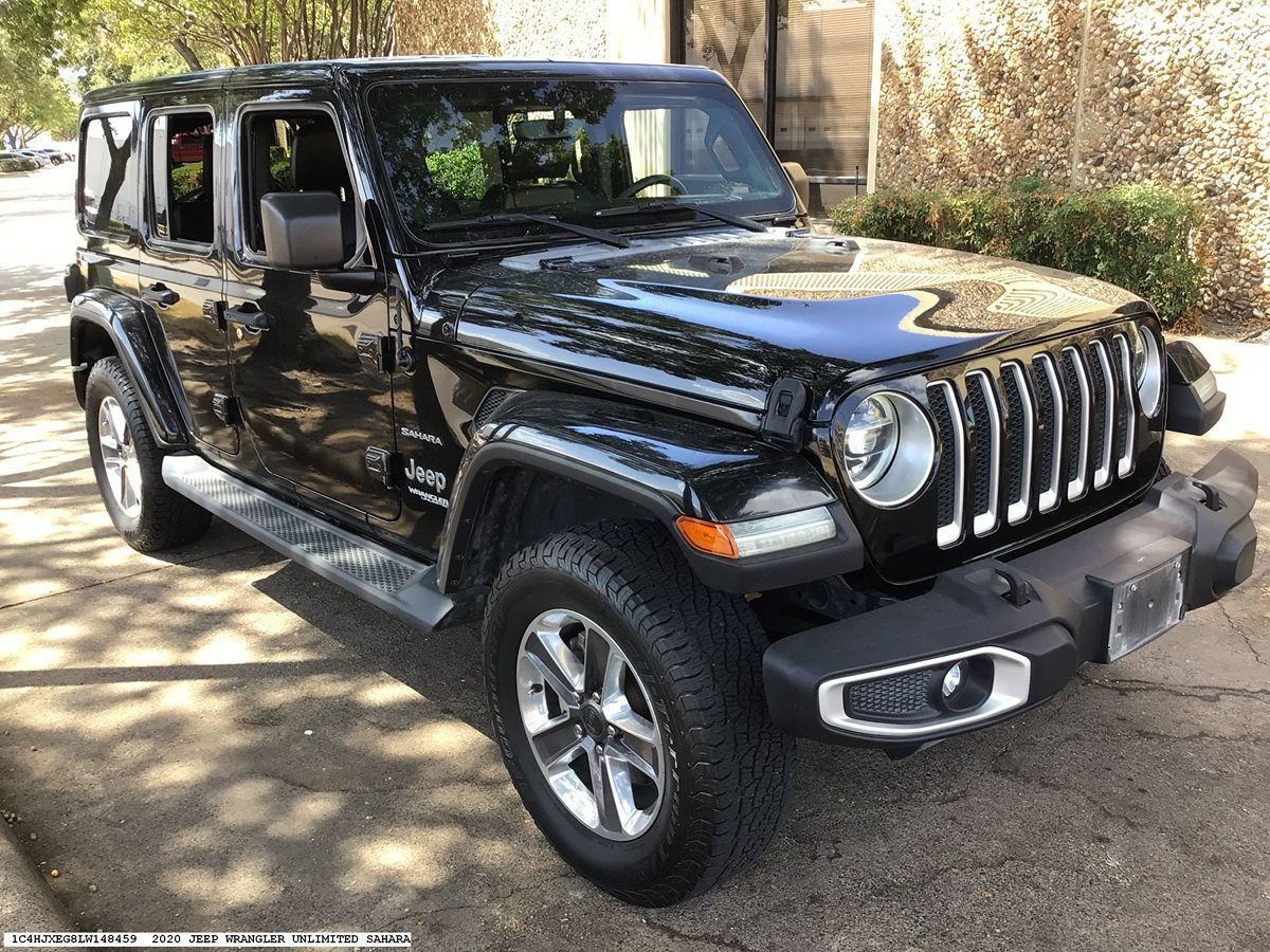 Used 2020 Jeep Wrangler Unlimited Sahara AWD/4WD image 4