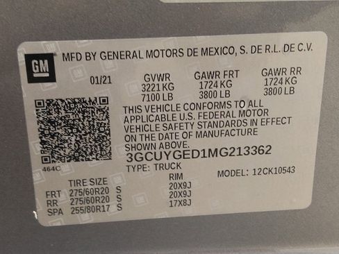 Used 2021 Chevrolet Silverado 1500 LTZ image 33