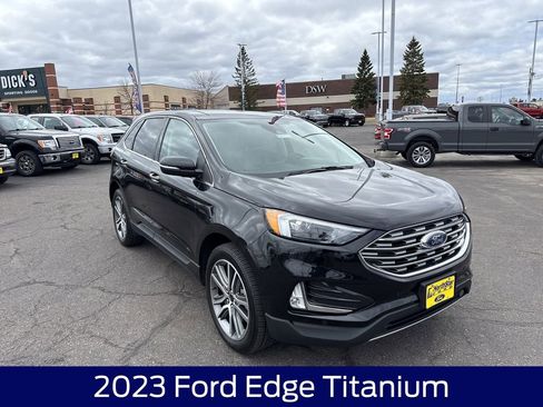 Used 2023 Ford Edge Titanium w/ Class II Trailer Tow Package AWD/4WD image 5