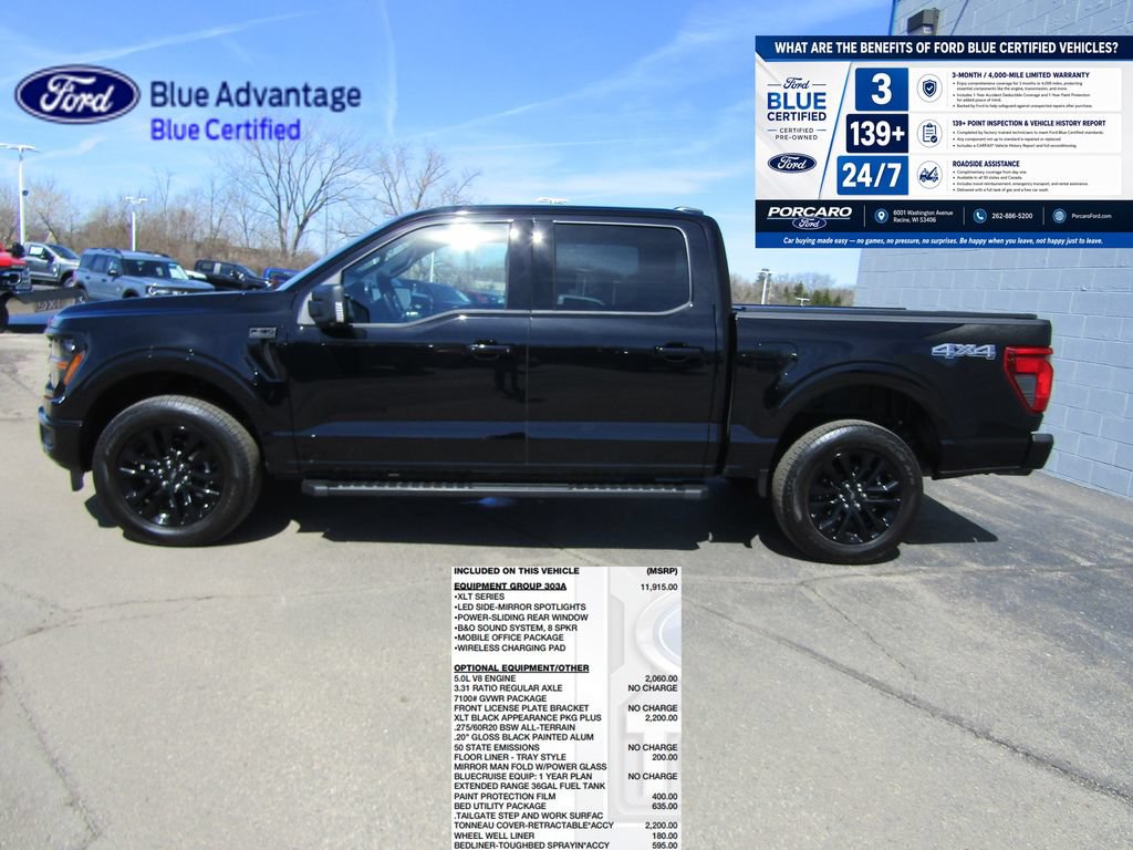 Used 2025 Ford F150 XLT w/ Equipment Group 303A High AWD/4WD image 2