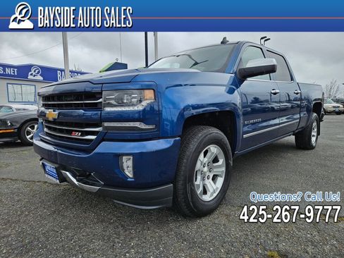 Used 2018 Chevrolet Silverado 1500 LTZ Z71 AWD/4WD image 1