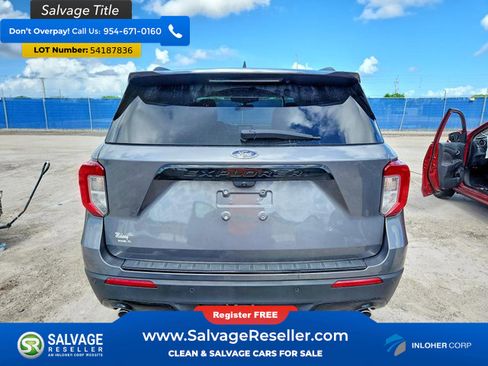 Used 2023 Ford Explorer ST-Line w/ Class IV Trailer Tow Package RWD image 8