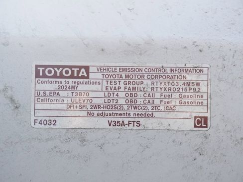 Used 2024 Toyota Tundra SR5 w/ TRD Off-Road Package AWD/4WD image 7