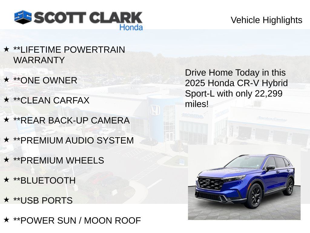 Used 2025 Honda CR-V Sport-L image 11