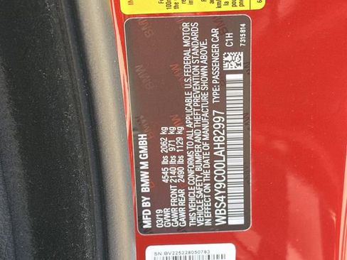 Used 2020 BMW M4 Coupe w/ Competition Package RWD image 32