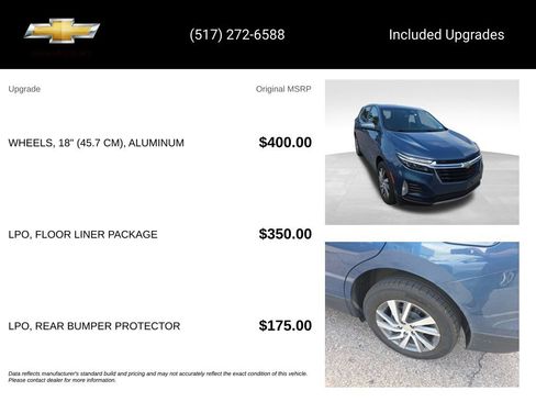 Used 2024 Chevrolet Equinox LT w/ LPO, Floor Liner Package AWD/4WD image 15