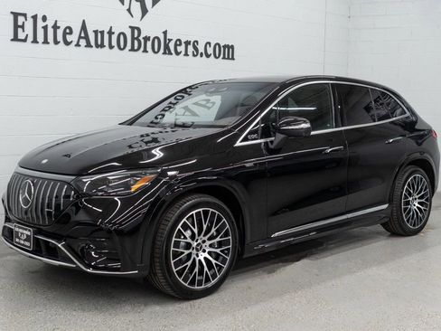 Used 2024 Mercedes-Benz EQE AMG 4MATIC SUV w/ Winter Package image 40