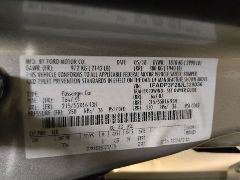 Used 2018 Ford Focus SE FWD image 33