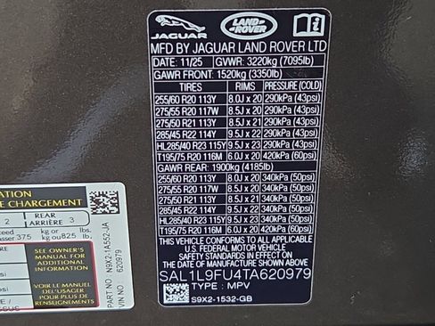 New 2026 Land Rover Range Rover Sport Dynamic SE image 30