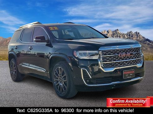 Used 2022 GMC Acadia Denali w/ Black Diamond Edition image 1