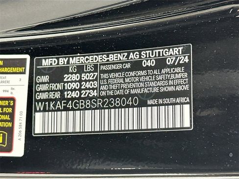 Certified 2025 Mercedes-Benz C 300 Sedan image 32