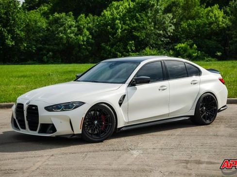 Used 2021 BMW M3 MANUAL w/ M Carbon Exterior Package image 42