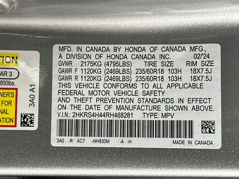 Used 2024 Honda CR-V EX image 12