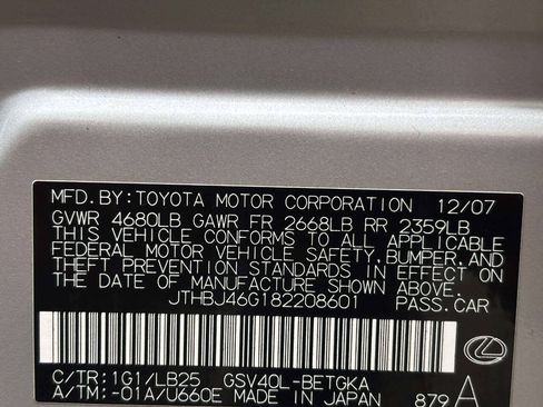 Used 2008 Lexus ES 350 FWD image 35