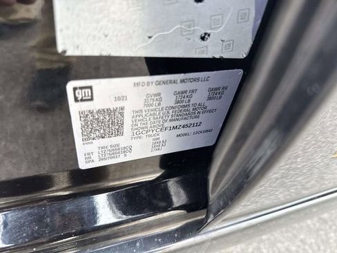 Used 2021 Chevrolet Silverado 1500 Custom Trail Boss image 21