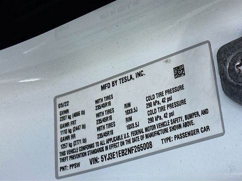 Used 2022 Tesla Model 3 Long Range image 12