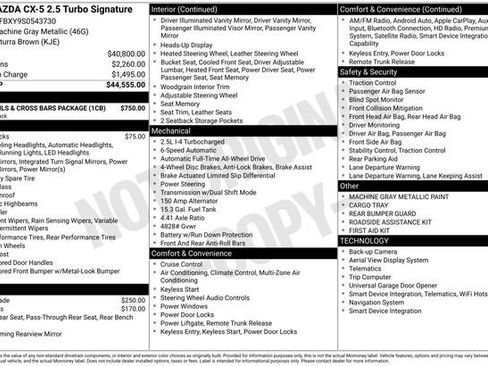 Used 2025 MAZDA CX-5 Signature image 24