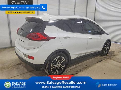 Used 2020 Chevrolet Bolt Premier w/ Infotainment Package FWD image 4