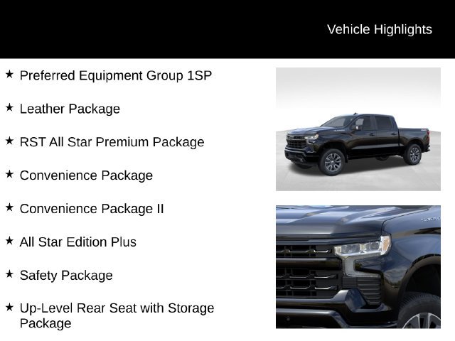 New 2026 Chevrolet Silverado 1500 RST w/ RST All Star Premium Package AWD/4WD image 17