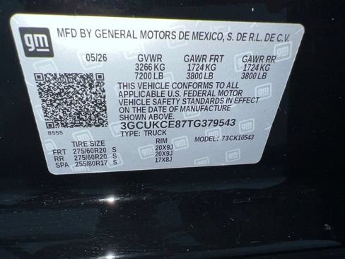 New 2026 Chevrolet Silverado 1500 Custom Trail Boss w/ Midnight Edition AWD/4WD image 30