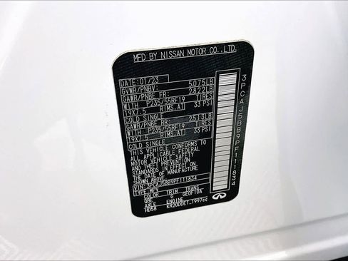 Used 2023 INFINITI QX50 Luxe image 35