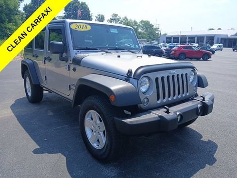 Used 2018 Jeep Wrangler Unlimited Sport S AWD/4WD image 8