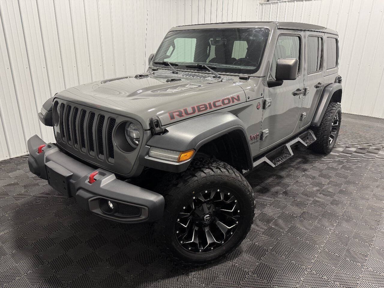 Used 2019 Jeep Wrangler Unlimited Rubicon w/ Uconnect 4C Nav & Sound Group AWD/4WD image 46
