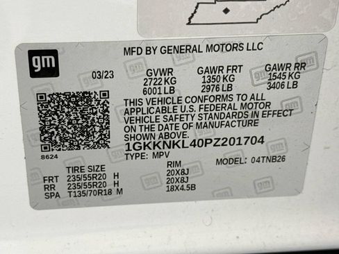 Used 2023 GMC Acadia SLE w/ Elevation Edition FWD image 34