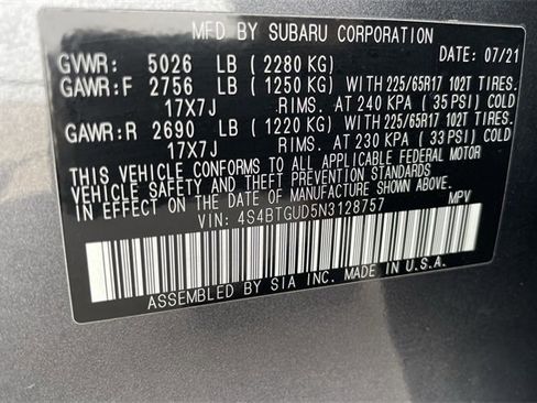 Used 2022 Subaru Outback Wilderness image 28