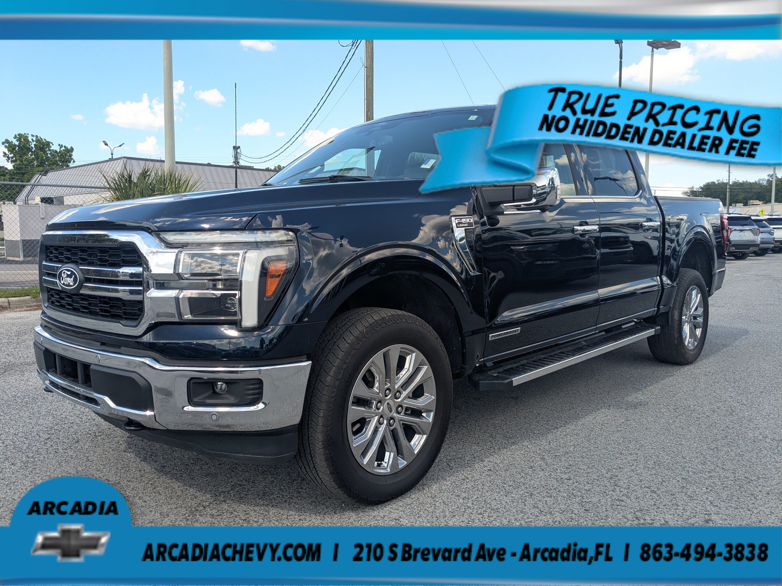 Used 2025 Ford F150 Lariat w/ Equipment Group 501A Mid AWD/4WD image 8